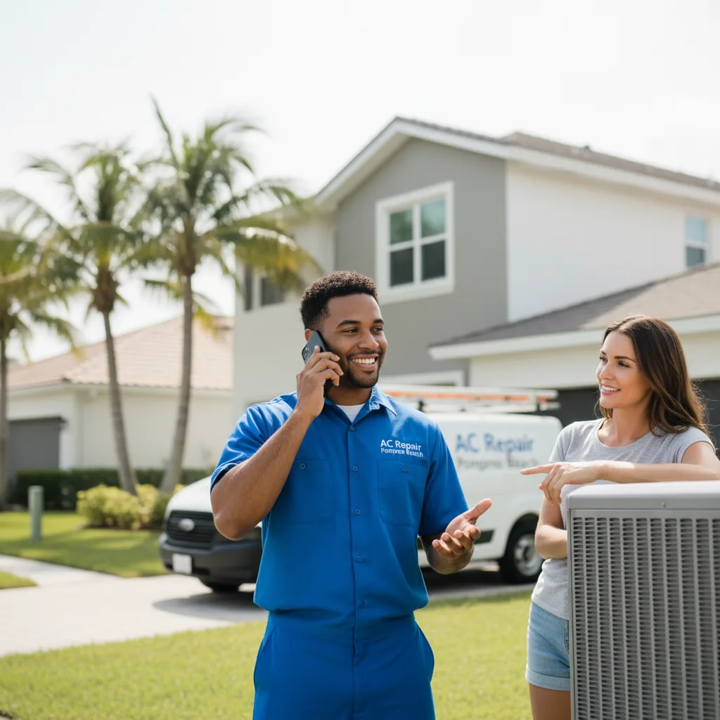 AC Repair Pompano Beach customer support in Aviston